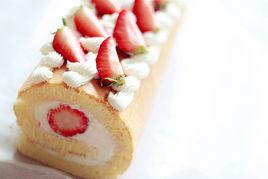 草莓奶油蛋糕卷 草莓奶油蛋糕卷