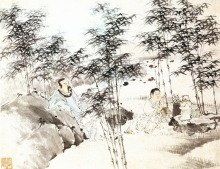 竹下閒逸圖 竹下閒逸圖