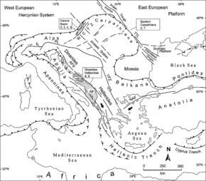 特提斯型造山帶 特提斯型造山帶
