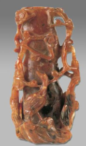 清瑪瑙花插 清瑪瑙花插