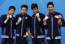 倫敦奧運會男子4&times;100米混合泳接力亞軍