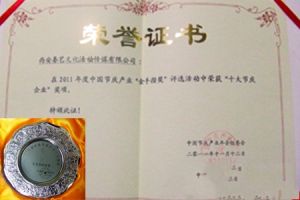 第七屆中國節慶產業年會組委會頒發的“2011年度中國節慶產業金手指獎•十大節慶城市”