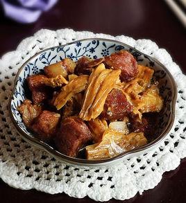 紅燒肉燒腐竹 紅燒肉燒腐竹