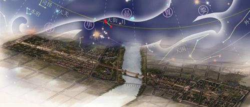 昴、畢兩星宿之間為天街