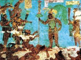 瑪雅壁畫 瑪雅壁畫