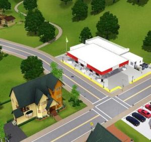 模擬加油站 模擬加油站