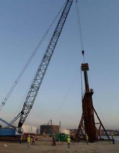 淺層鑽孔沉樁 淺層鑽孔沉樁