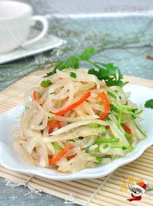 涼拌白蘿蔔 涼拌白蘿蔔