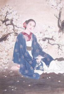 美人對月 美人對月