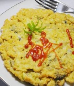 菜丁海蠣煎 菜丁海蠣煎