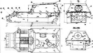 象式坦克殲擊車車體構造