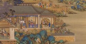 雍正十二月行樂圖 雍正十二月行樂圖