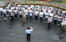 華東師範大學學生合唱團合唱光華大學校歌