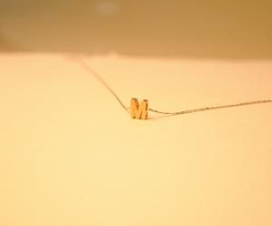 愛情鳥珠寶18k金Marry吊墜