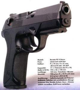 義大利伯萊塔Px4Storm手槍