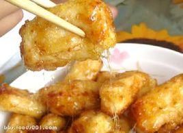 拔絲奶豆腐 拔絲奶豆腐