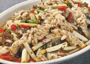 烏魚炒掐菜 烏魚炒掐菜