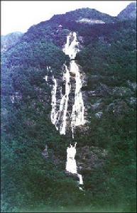 白水仙瀑 白水仙瀑