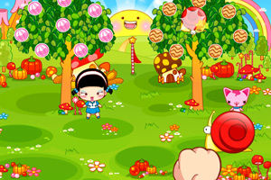 《小黑花花摘水果》 《小黑花花摘水果》