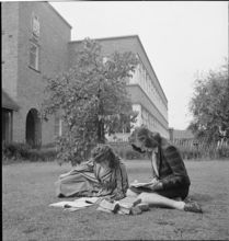 1945年在雷丁大學學習的學生