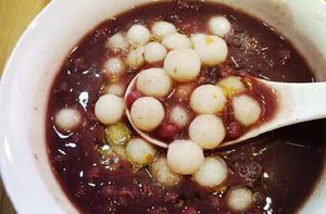 赤豆桂花酒釀小元宵 赤豆桂花酒釀小元宵