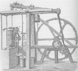 瓦特發明的蒸汽機