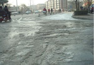 道路結冰 道路結冰