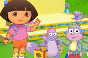 朵拉上學的第一天