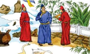 （圖）李林普在唐玄宗前排擠與他意見不合之人