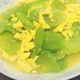 萵筍炒雞蛋 萵筍炒雞蛋