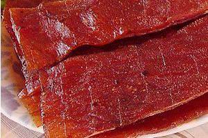 蜜汁肉脯 蜜汁肉脯