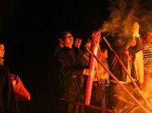 圖3 四頂山廟會香客祈福