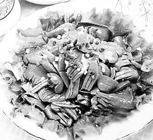 生菜拌腰片 生菜拌腰片