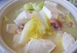 豬肉白菜燉凍豆腐 豬肉白菜燉凍豆腐