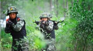 成武縣中隊叢林訓練