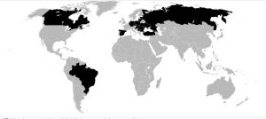 進行官方悼念的國家