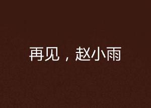 再見,趙小雨 再見,趙小雨