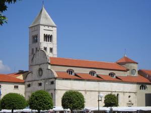 扎達爾老城的聖瑪麗大教堂