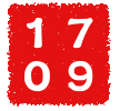1709年 1709年