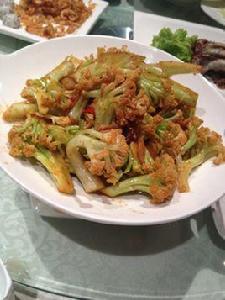 醬爆菜花 醬爆菜花