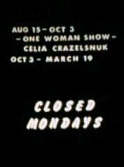 星期一閉館 星期一閉館