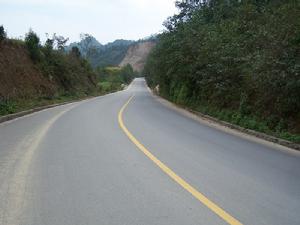 （圖）進鎮柏油路