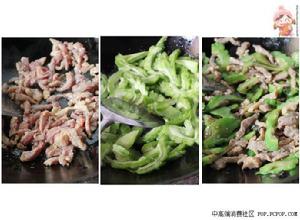 肉絲炒涼瓜