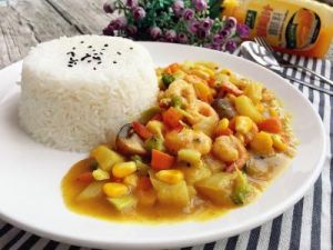 雜蔬咖喱雞 雜蔬咖喱雞