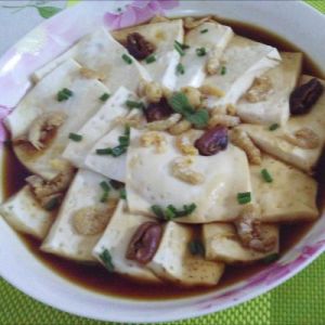 干貝香菇燴豆腐 干貝香菇燴豆腐