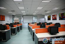 軟體實訓中心內景