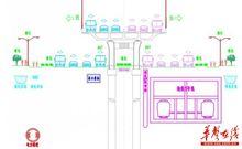 萬家麗路標準綜合橫斷面圖
