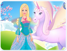美麗的公主與獨角獸 美麗的公主與獨角獸