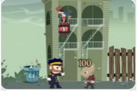 警察捉小偷[flash小遊戲]