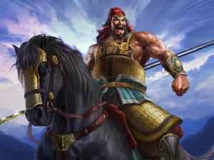 張飛橫矛當陽橋 張飛橫矛當陽橋